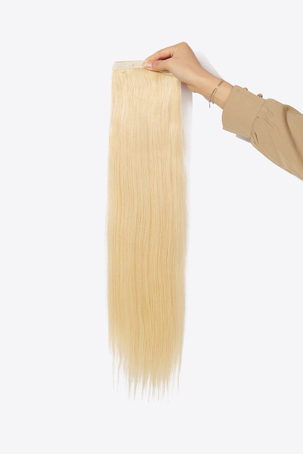 Ponytail Long Lasting Human Hair