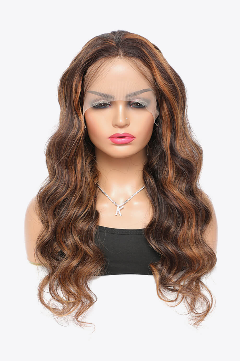 13x4 Lace Front Wigs Hightlight Human Hair Body Wave150% Density