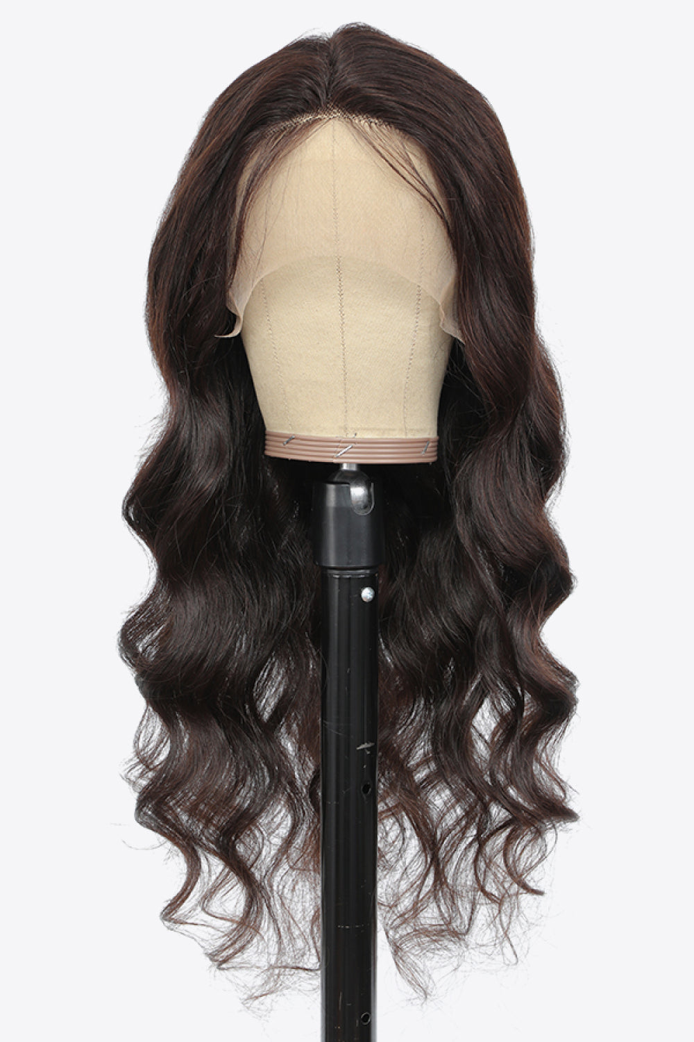 Lace Front Wigs Body Wave Human Virgin Hair Natural Color 150% Density