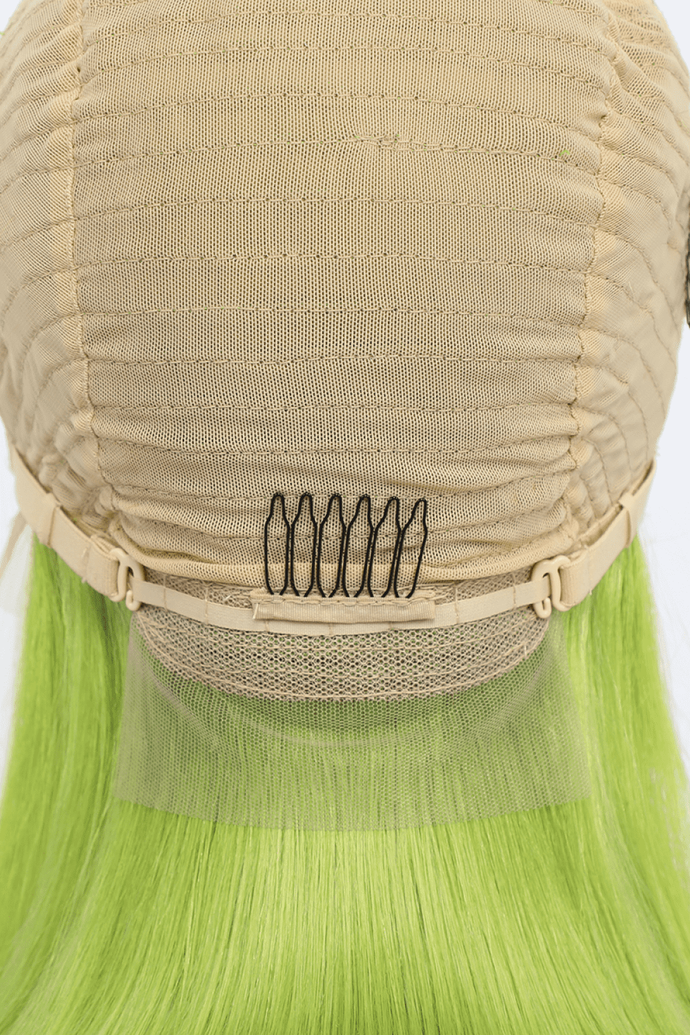 Lace Front Bobo Wigs Human Hair in Lime