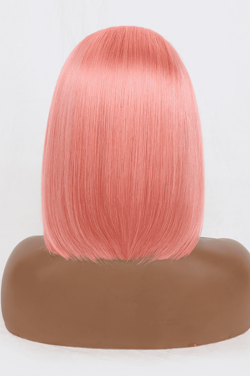Sassy Pink Lace Front Bobo Human Hair Wigs for that daring look