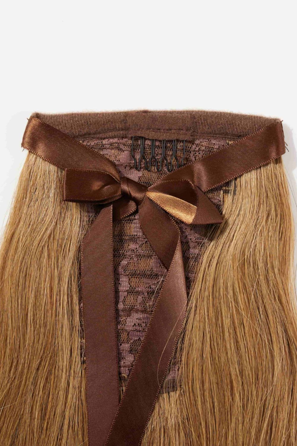 Ponytail Straight Human Hair