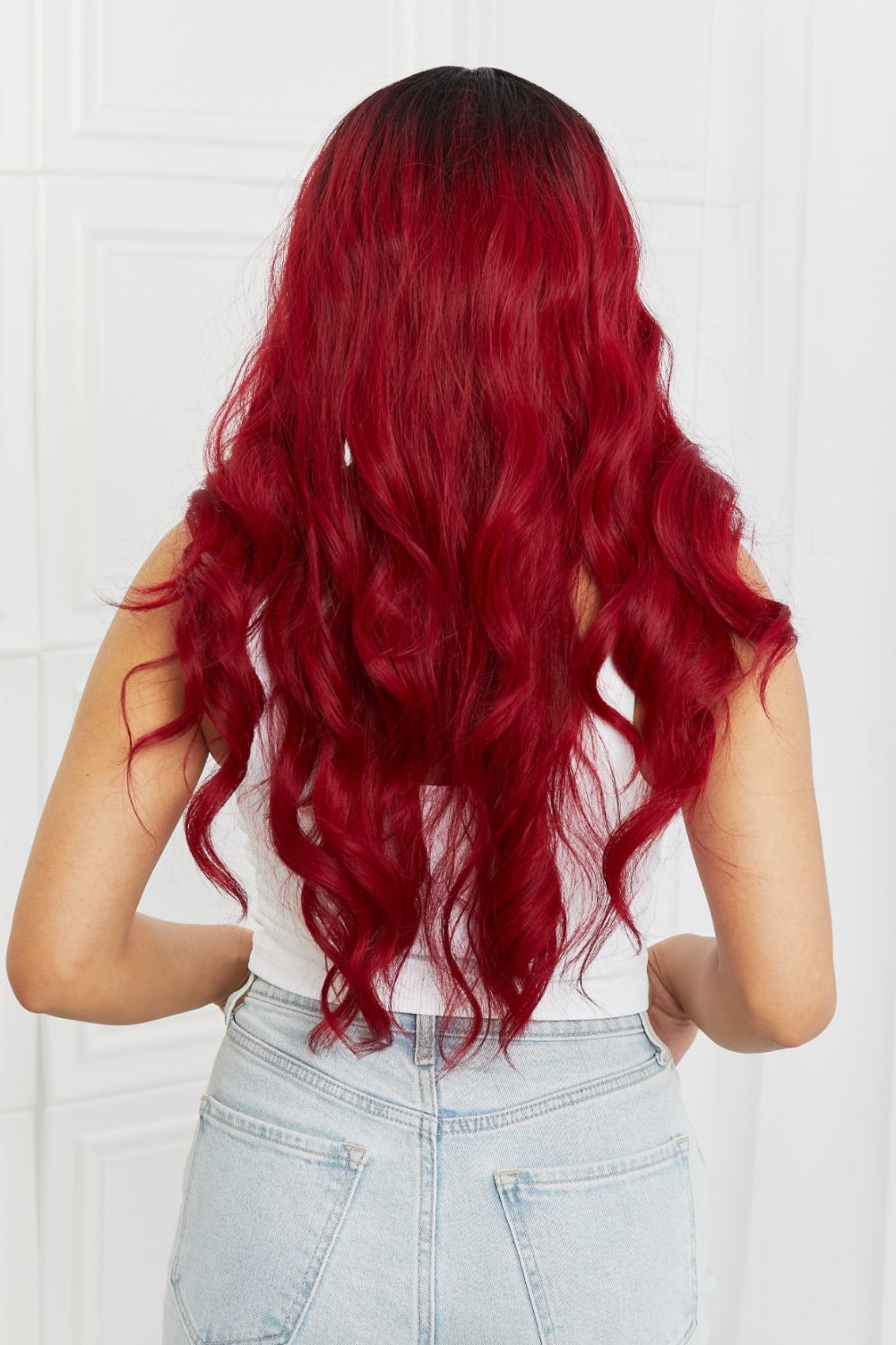 Synthetic Wave 24" Lace Front Wig 150% Density
