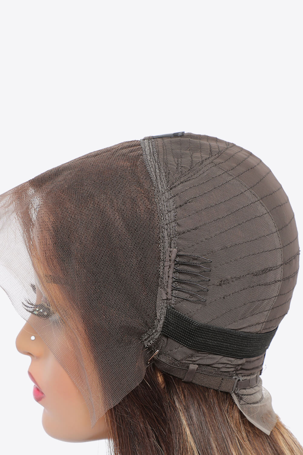 Lace Front Wigs Human Hair Curly Natural Color 150% Density