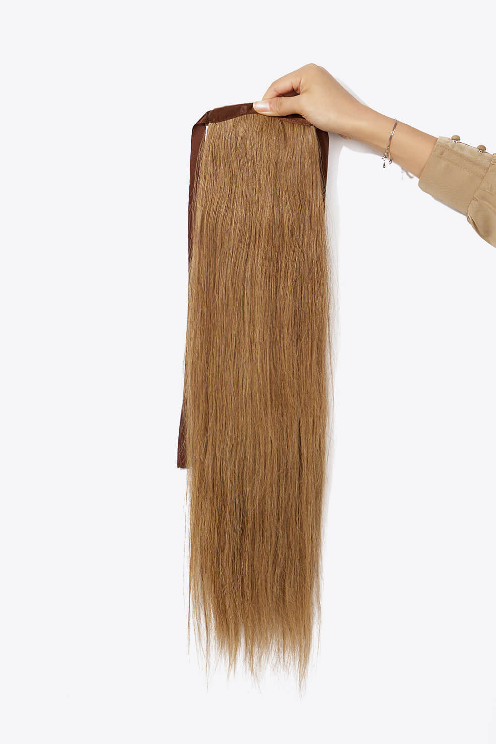 Ponytail Straight Human Hair