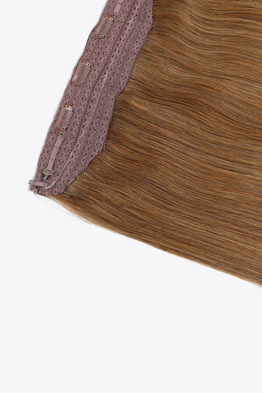 Fully Handmade Indian Human Halo Hair