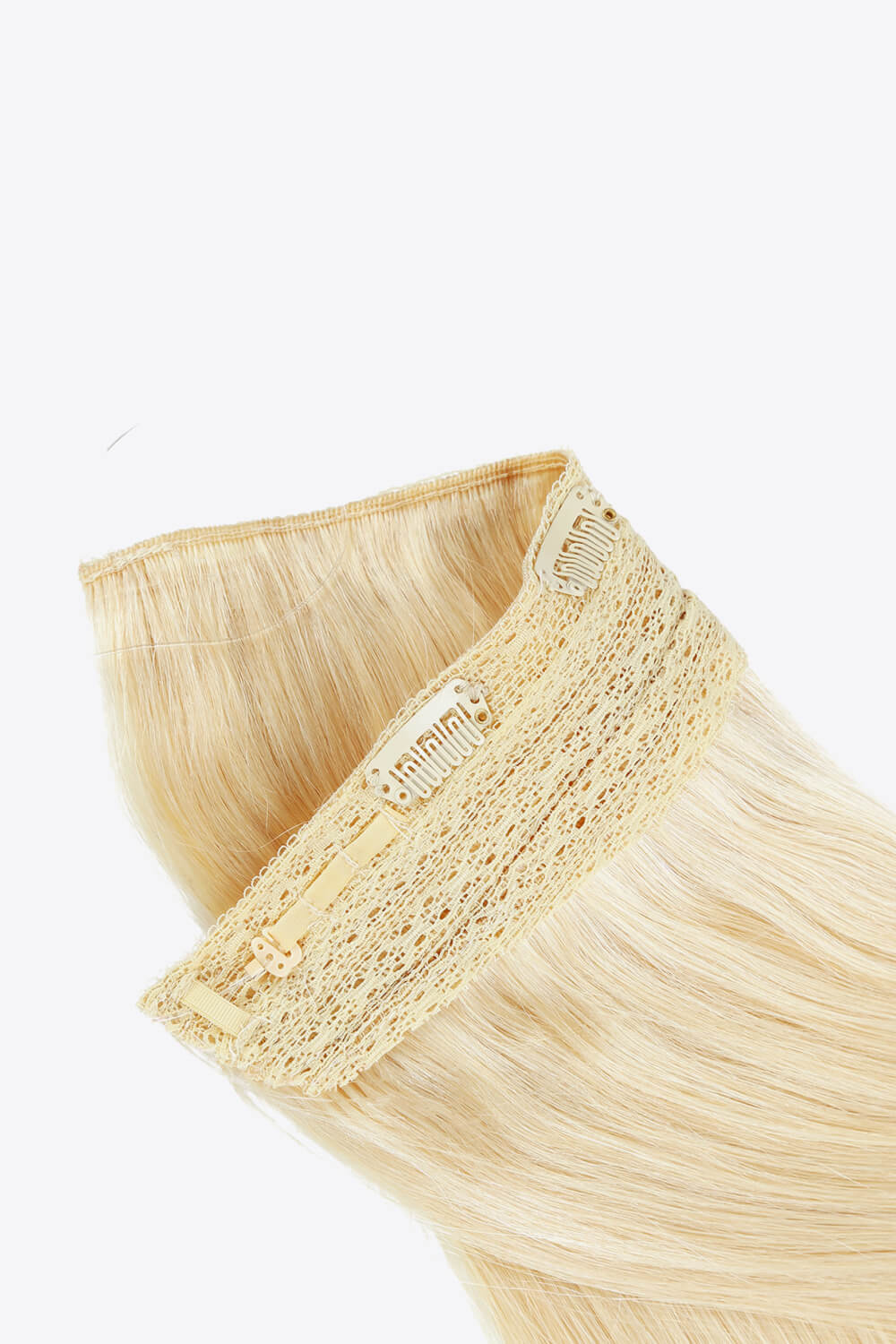 Fully Handmade Indian Human Halo Hair