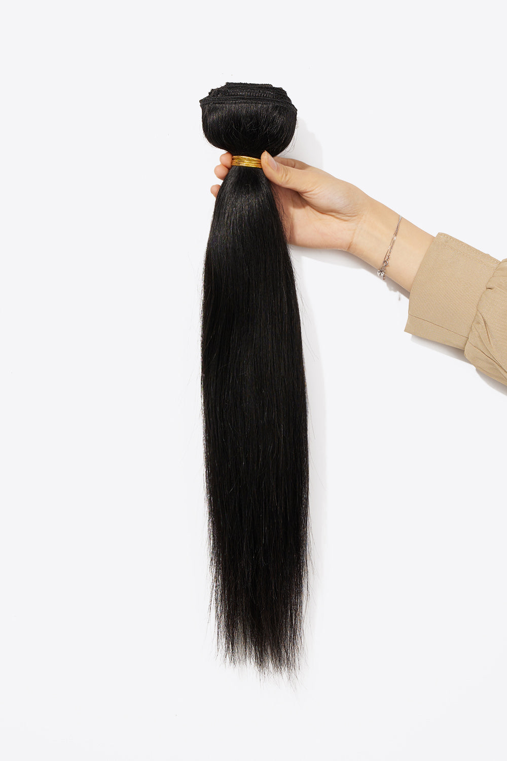 Keep Me Elegant Straight Clip-in Hair Extensions Human Hair