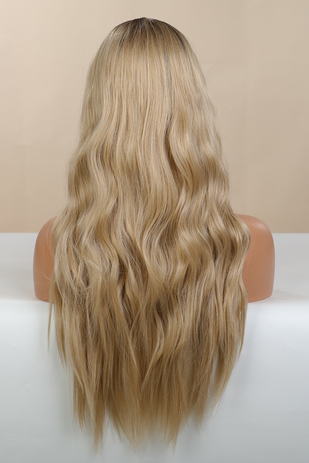 Lace Front Long Wave Synthetic Wigs 26"