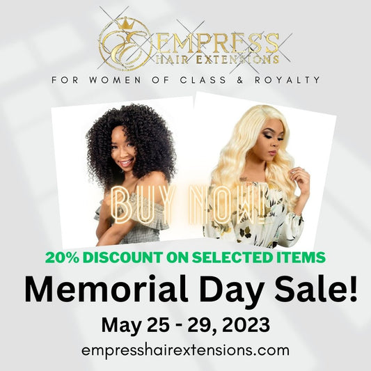 Memorial Day Wig Sale: Celebrate with Style and Savings!