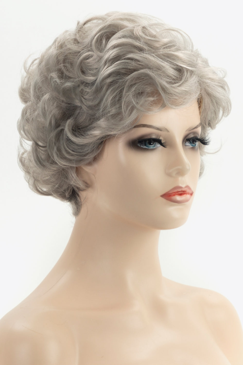 Synthetic Curly Short Wigs 4''