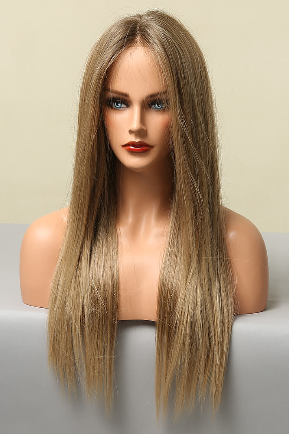 Long Straight Lace Front Synthetic Wigs 26" Long 150% Density