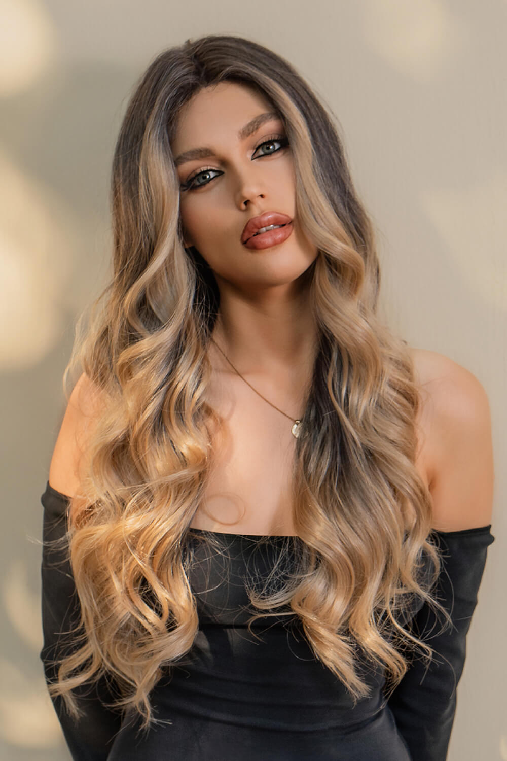 Lace Front long Synthetic Wigs 26"