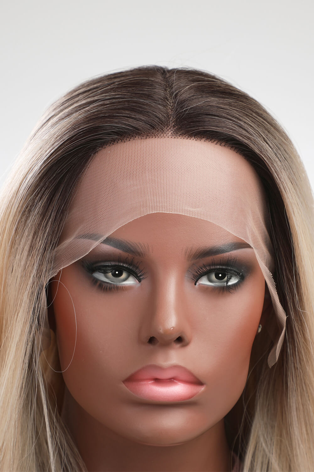 Lace Front Wigs Synthetic Long Straight 16" 150% Density