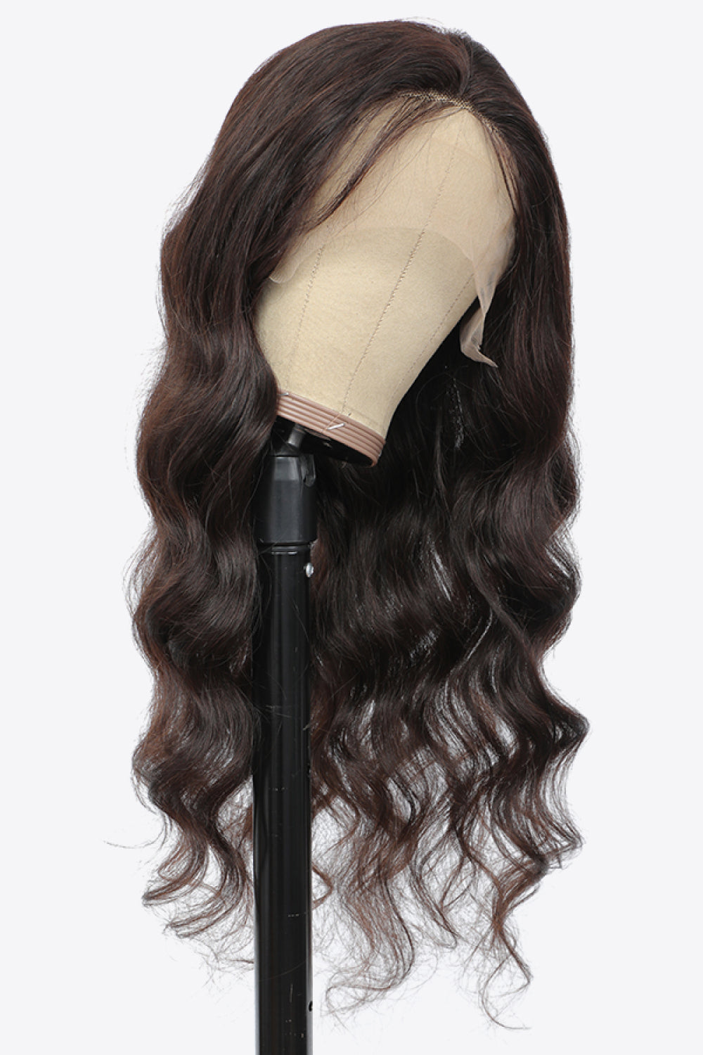 Lace Front Wigs Body Wave Human Virgin Hair Natural Color 150% Density