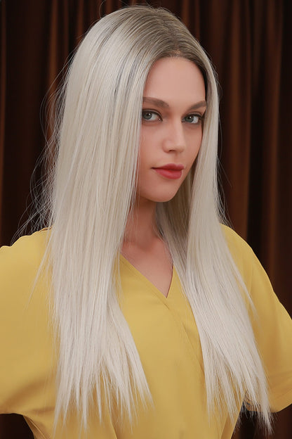 Long Straight 26" Synthetic Lace Front Wigs. Heat Safe 150% Density