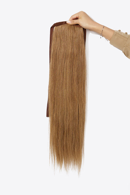 Ponytail Long Lasting Human Hair