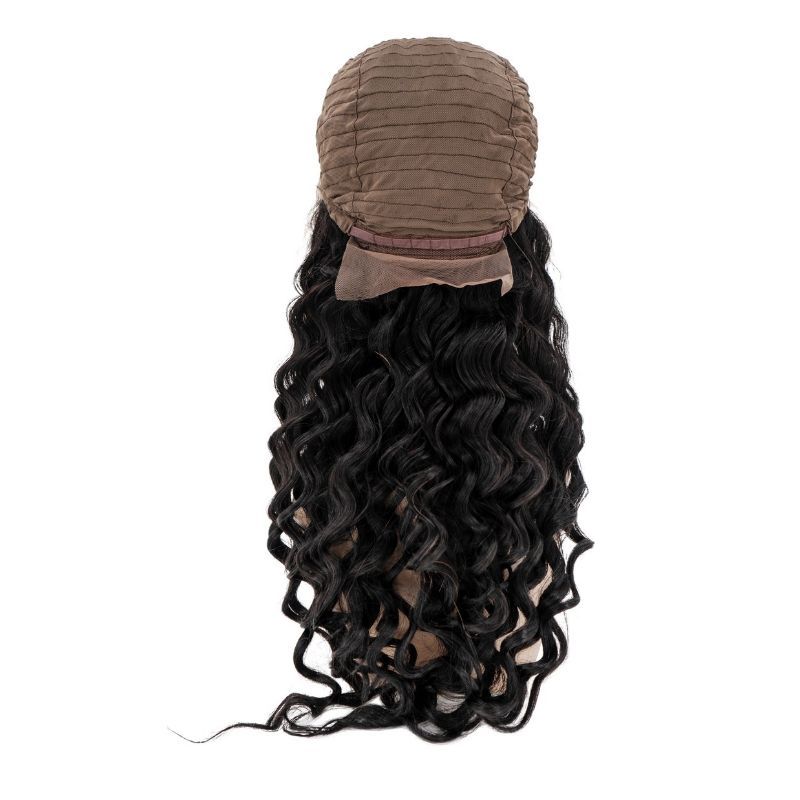 Brazilian Loose Wave Transparent 13x14 Lace Front Wig